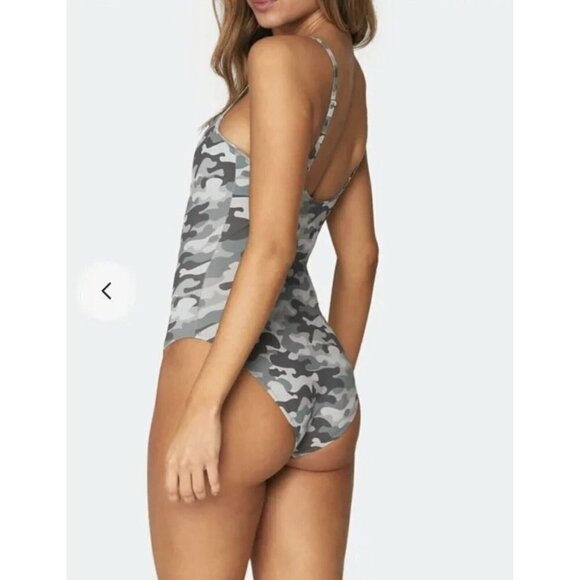 Spiritual Gangster NWTS Camo Selena Bodysuit Or Swimsuit (B) - Picture 2 of 12